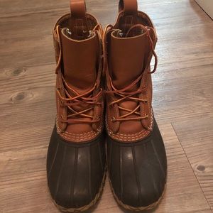 LL Bean boots 8” - men’s 8/women’s 10
